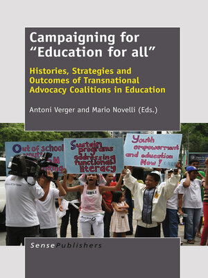 cover image of Campaigning for "Education for all"